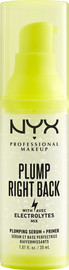 NYX PLUMP RIGHT BACK פריימר סרום מאריך את עמידות המייק אפ ומעניק לחות לעור