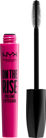 NYX ON THE RISE מסקרה לריסים מורמים ומלאים נפח - 01 BLACK
