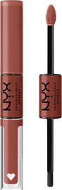 NYX PROFESSIONAL MAKEUP SHINE LOUD שפתון נוזלי דו צדדי - LIFE GOALS 04