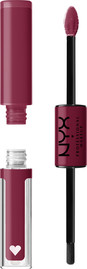 NYX PROFESSIONAL MAKEUP SHINE LOUD שפתון נוזלי דו צדדי - GOAL GETTER 16