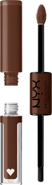 NYX PROFESSIONAL MAKEUP SHINE LOUD שפתון נוזלי דו צדדי - TOTAL BALLER 30