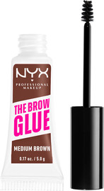 NYX PROFESSIONAL MAKEUP THE BROW GLUE ג'ל גבות פורמולה שאינה דביקה 03 MEDIUM BROWN