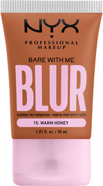 NYX PROFESSIONAL MAKEUP BARE WITH ME מייק אפ מעניק לחות עד 12 שעות - 15 WARM HONEY