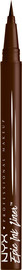 NYX PROFESSIONAL MAKEUP EPIC INK אייליינר עמיד במים - 04 MILK CHOCOLATE