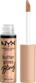 NYX BUTTER LIP GLOSS גלוס מעניק גימור מבריק לשפתיים - 01 BRING THE BLING