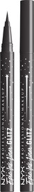 NYX PROFESSIONAL MAKEUP EPIC INK אייליינר נוזלי עמיד במים - 06 GRAPHITE GLITZ