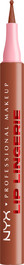 NYX PROFESSIONAL MAKEUP LIP LINGERIE תוחם טינט לשפתיים עמיד במים אינו מכתים - NAUGHTY NUDE 02
