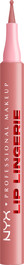 NYX PROFESSIONAL MAKEUP LIP LINGERIE תוחם טינט לשפתיים עמיד במים אינו מכתים - CUFF ME 07