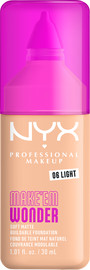 NYX PROFESSIONAL MAKEUP MAKE EM WONDER מייק אפ לגימור מאט טבעי ועמידות עוצמתית עד 24 שעות - LIGHT 06