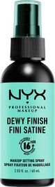 NYX MAKE UP SETTING SPRAY ספריי לקיבוע איפור עד 16 שעות - DEWY 02