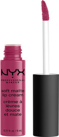 NYX PROFESSIONAL MAKEUP SOFT MATTE שפתון נוזלי קרמי - PRAGUE 18