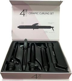 Cortex BEAUTY קורטקס סט מסלסל שיער קרמי 4 ב-1 – Cortex Ceramic Curling Set 4 in 1 (מקורי)