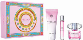 VERSACE BRIGHT CRYSTAL סט א.ד.ט + קרם גוף + א.ד.ט לאשה