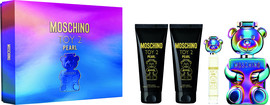 MOSCHINO TOY PEARL סט א.ד.פ + תחליב גוף + ג'ל רחצה + א.ד.פ לאשה
