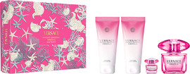 VERSACE BRIGHT CRYSTAL סט א.ד.ט + ג'ל רחצה + תחליב גוף + א.ד.ט לאשה