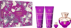 VERSACE PURPLE DYLAN סט א.ד.פ + ג'ל רחצה + תחליב גוף + א.ד.פ לאשה