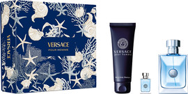 VERSACE POUR HOMME סט א.ד.ט + תחליב רחצה + א.ד.ט לגבר