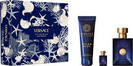 VERSACE DYLAN BLUE סט א.ד.ט + תחליב רחצה + א.ד.ט לגבר