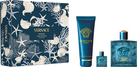 VERSACE EROS סט א.ד.פ + תחליב רחצה + א.ד.פ לגבר