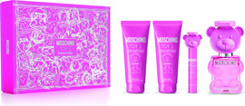 MOSCHINO BUBBLEGUM סט א.ד.ט + תחליב גוף + ג'ל רחצה + א.ד.ט לאשה