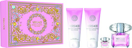 VERSACE BRIGHT CRYSTAL סט א.ד.ט + ג'ל רחצה + תחליב גוף + א.ד.ט לאשה
