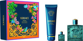 VERSACE EROS סט א.ד.פ + א.ד.פ + ג'ל רחצה