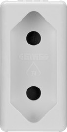 Gewiss שקע דו פיני גוויס