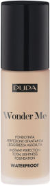 PUPA WONDER ME FOUNDAION מייק אפ קליל המעניק מיידית מראה מושלם עמיד במים 010