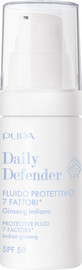 PUPA DAILY DEFENDER COLORED תחליב הגנה לפנים SPF50