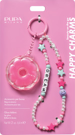 PUPA HAPPY CHARMS אביזר רב תכליתי + ליפגלוס - CHERRY JAM 001