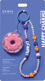 PUPA HAPPY CHARMS אביזר רב תכליתי + ליפגלוס - BUBBLE GUM 003