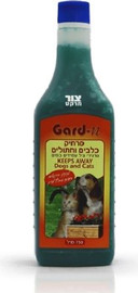 צור מרקט גרגירי ג'ל לדחייה והרחקת כלבים וחתולים, מבוסס על ריח בעמידות גבוהה, 750 מ"ל