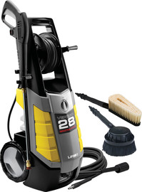 LAVOR מכונת שטיפה דגם VERTIGO 28 חזקה במיוחד W2800 בלחץ 180 בר, מצוידת בזרנוק מתכת ודיזות מתחלפות