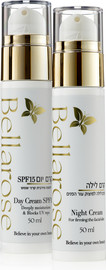 Bellarose מארז קרם יום SPF15 וקרם לילה