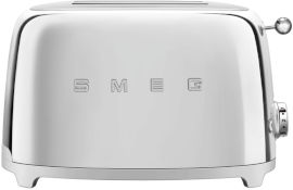 Smeg מצנם 2 פרוסות בעיצוב רטרו Smeg סמג TSF01 נירוסטה