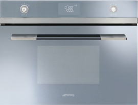 Smeg תנור משולב מיקרוגל 45 ס''מ מבית SMEG סמג דגם SF4120MCS