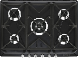 Smeg כיריים גז 70 ס''מ מבית SMEG סמאג דגם SR975