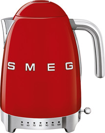 Smeg קומקום חשמלי 1.7 ליטר Smeg סמג KLF04RDEU אדום