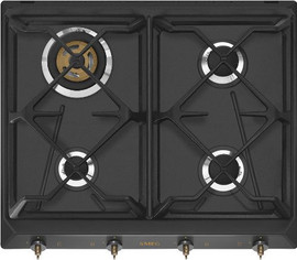 Smeg כיריים גז 60 ס''מ SMEG סמאג דגם SRV864AOGH