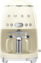 Smeg מכונת קפה פילטר 1.4 ליטר Smeg סמג DCF02CREU קרם