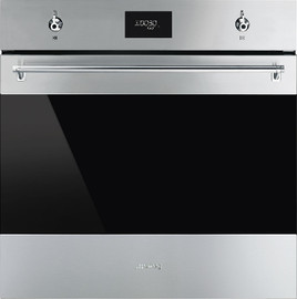 Smeg תנור בנוי פירוליטי 60 ס''מ מבית SMEG סמאג דגם SFP6301TVX