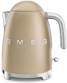 Smeg קומקום חשמלי 1.7 ליטר Smeg סמג KLF03 שמפניה