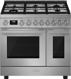 Smeg תנור משולב כיריים מבית SMEG סמאג דגם CPF92G