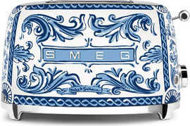 Smeg מצנם 2 פרוסות מבית SMEG סמג דגם TSF01DGBEU סדרת דולצ'ה וגבאנה