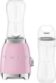 Smeg בלנדר אישי כולל 2 בקבוקים Smeg סמג PBF01PKEU ורוד