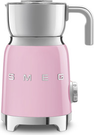 Smeg מקציף חלב חם/קר 600 מ"ל Smeg סמג MFF11PKEU ורוד