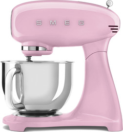 Smeg מיקסר מקצועי בעיצוב רטרו 4.8 ליטר Smeg סמג SMF03 ורוד