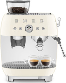 Smeg מכונת אספרסו ידנית Smeg סמג EGF03CREU שמנת