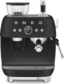 Smeg מכונת אספרסו ידנית Smeg סמג EGF03BLMEU שחור מט