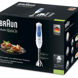 BRAUN ‏בלנדר מוט MultiQuick 3 MQ3020